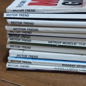 Motor Trend Magazine Lot Of 11 Y2k Collection
